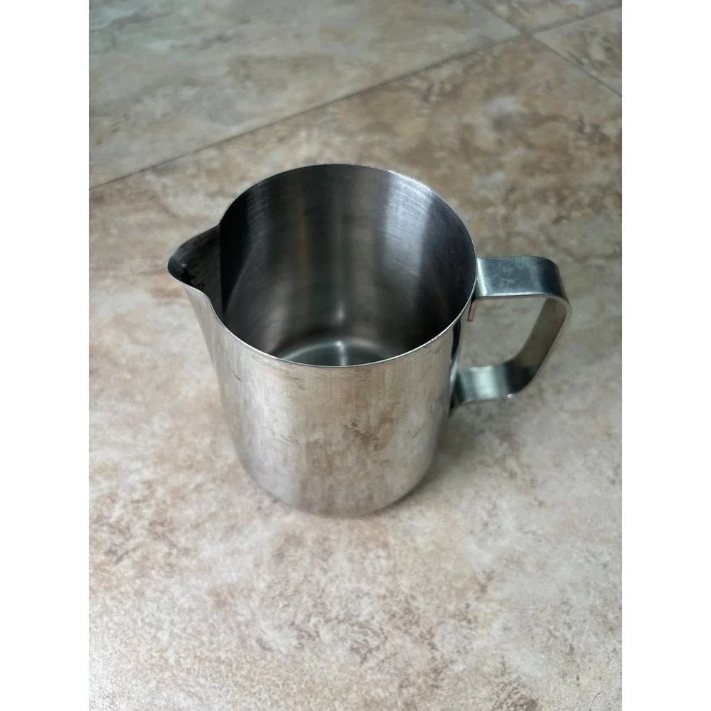 Stainless Steel Milk Frothing Pitcher Espresso Latte Art Steaming Cup 4.5 inch
